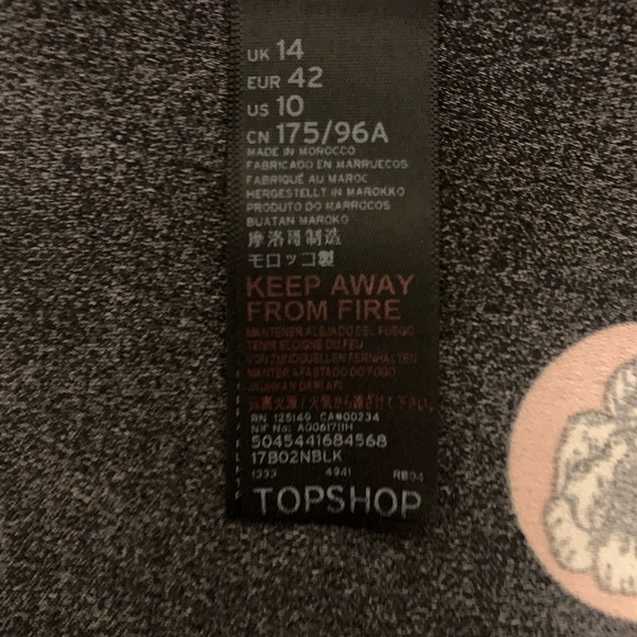 Pajama top style blouse - Picture 4 of 5